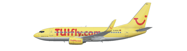 Boeing 737-700 in TUI livery